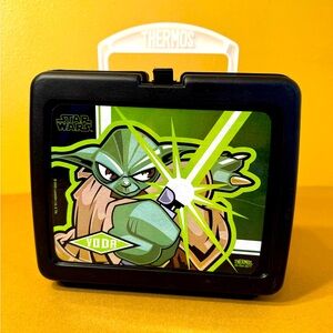 NWT VTG Star Wars YODA Lunch Box by Thermos